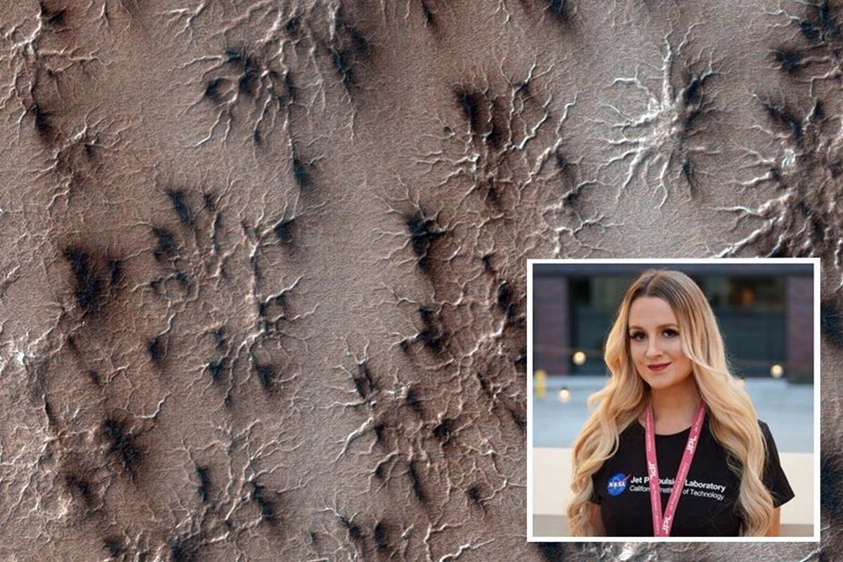 EarthTalks: Lauren McKeown to discuss formation of 'spiders' on Mars, Europa