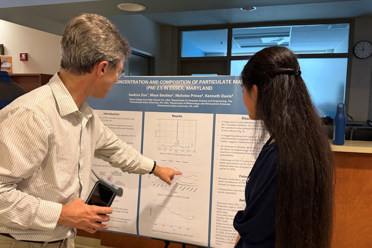 EnvironMentors Research Symposium celebrates student research in sustainability