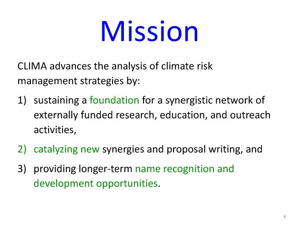CLIMA presentation page 04