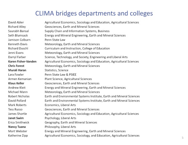 CLIMA presentation page 05